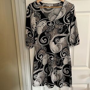 Knit Paisley Dress | Papillon